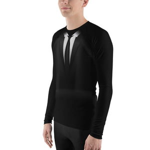 Sailing design "sorry boss" Men's Rash Guard - Long Sleeve