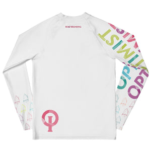 Optimist sailing design Youth Unisex Rash Guard - Long Sleeve