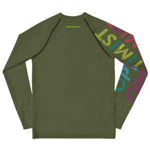 Optimist sailing design Youth unisex Rash Guard - Long Sleeve