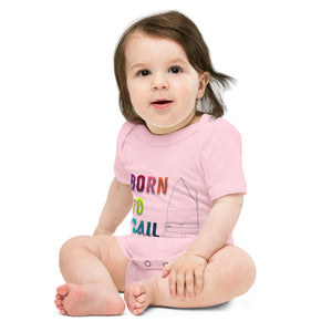 Optimist Sailing Baby short sleeve one piece (3M-24M) (100% Cotton)