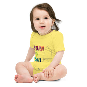 Optimist Sailing Baby short sleeve one piece (3M-24M) (100% Cotton)