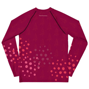 Boatbranding Rash Guard J70 yacht sailing design Youth Girl Rash Guard - Long Sleeve Sailing-Gift Regatta Yacht Sailing-Lifestyle Sailing-Apparel Nautical-Fashion Nautical-Gear