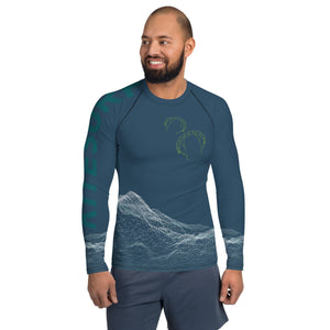 Boatbranding Rash Guard Kitesurfing sailing design Men's Rash Guard - Long Sleeve Sailing-Gift Regatta Yacht Sailing-Lifestyle Sailing-Apparel Nautical-Fashion Nautical-Gear