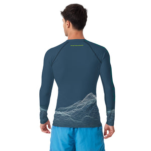 Boatbranding Rash Guard Kitesurfing sailing design Men's Rash Guard - Long Sleeve Sailing-Gift Regatta Yacht Sailing-Lifestyle Sailing-Apparel Nautical-Fashion Nautical-Gear