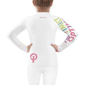 Boatbranding Rash Guard Optimist sailing design Kids unisex Rash Guard - Long Sleeve Sailing-Gift Regatta Yacht Sailing-Lifestyle Sailing-Apparel Nautical-Fashion Nautical-Gear