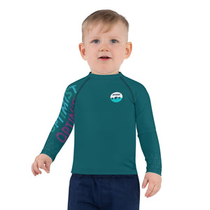 Boatbranding Rash Guard Optimist sailing design Kids unisex Rash Guard - Long Sleeve Sailing-Gift Regatta Yacht Sailing-Lifestyle Sailing-Apparel Nautical-Fashion Nautical-Gear