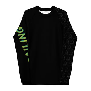 Boatbranding Rash Guard Optimist sailing design Men's Rash Guard - Long Sleeve Sailing-Gift Regatta Yacht Sailing-Lifestyle Sailing-Apparel Nautical-Fashion Nautical-Gear