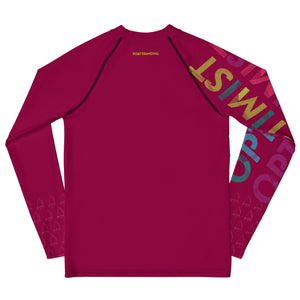 Boatbranding Rash Guard Optimist sailing patch design Youth Unisex Rash Guard - Long Sleeve Sailing-Gift Regatta Yacht Sailing-Lifestyle Sailing-Apparel Nautical-Fashion Nautical-Gear