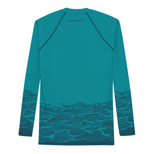 Boatbranding Rash Guard sailing design Men's Rash Guard - Long Sleeve Sailing-Gift Regatta Yacht Sailing-Lifestyle Sailing-Apparel Nautical-Fashion Nautical-Gear