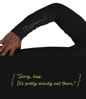 Boatbranding Rash Guard Sailing design "sorry boss" Men's Rash Guard - Long Sleeve Sailing-Gift Regatta Yacht Sailing-Lifestyle Sailing-Apparel Nautical-Fashion Nautical-Gear