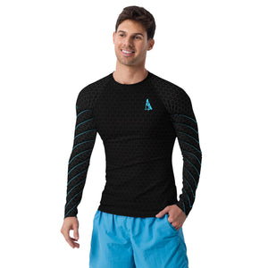 Boatbranding Rash Guard Sailing regatta yaching design Men's Rash Guard - Long Sleeve Sailing-Gift Regatta Yacht Sailing-Lifestyle Sailing-Apparel Nautical-Fashion Nautical-Gear