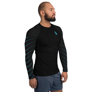 Boatbranding Rash Guard Sailing regatta yaching design Men's Rash Guard - Long Sleeve Sailing-Gift Regatta Yacht Sailing-Lifestyle Sailing-Apparel Nautical-Fashion Nautical-Gear
