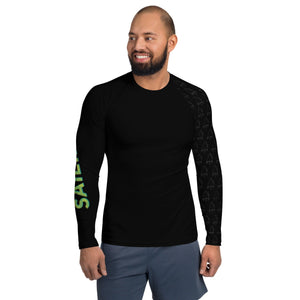 Boatbranding Rash Guard XS Optimist sailing design Men's Rash Guard - Long Sleeve Sailing-Gift Regatta Yacht Sailing-Lifestyle Sailing-Apparel Nautical-Fashion Nautical-Gear