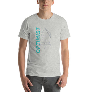 Boatbranding Athletic Heather / XS Optimist B Unisex t-shirt Sailing-Gift Regatta Yacht Sailing-Lifestyle Sailing-Apparel Nautical-Fashion Nautical-Gear