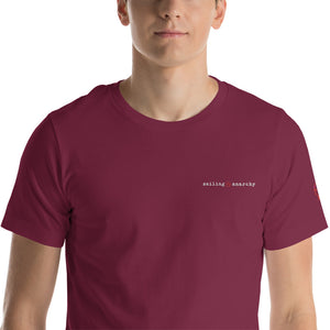 Boatbranding Maroon / XS Unisex t-shirt Sailing Anarchy Sailing-Gift Regatta Yacht Sailing-Lifestyle Sailing-Apparel Nautical-Fashion Nautical-Gear
