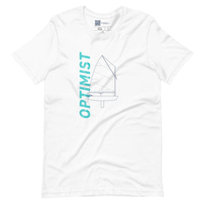 Boatbranding Optimist B Unisex t-shirt Sailing-Gift Regatta Yacht Sailing-Lifestyle Sailing-Apparel Nautical-Fashion Nautical-Gear