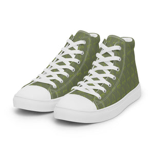 Boatbranding Women’s Optimist high top canvas shoes Sailing-Gift Regatta Yacht Sailing-Lifestyle Sailing-Apparel Nautical-Fashion Nautical-Gear