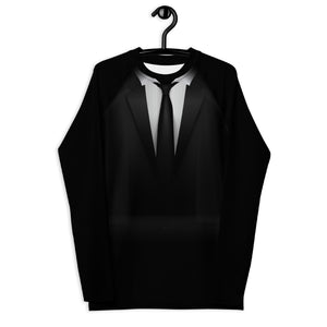 Sailing design  "sorry boss" Men's Rash Guard - Long Sleeve