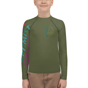 Optimist sailing design Youth unisex Rash Guard - Long Sleeve