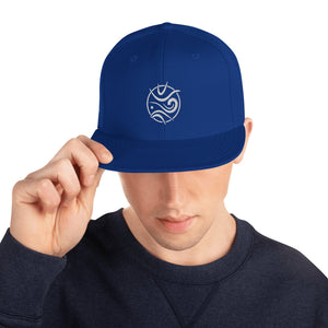 Boatbranding Royal Blue Euphoria Snapback Hat Sailing-Gift Regatta Yacht Sailing-Lifestyle Sailing-Apparel Nautical-Fashion Nautical-Gear