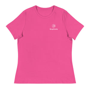 Boatbranding Women's Relaxed T-Shirt Euphoria Sailing-Gift Regatta Yacht Sailing-Lifestyle Sailing-Apparel Nautical-Fashion Nautical-Gear