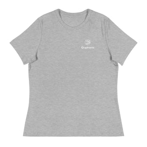 Boatbranding Women's Relaxed T-Shirt Euphoria Sailing-Gift Regatta Yacht Sailing-Lifestyle Sailing-Apparel Nautical-Fashion Nautical-Gear