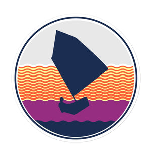 Boatbranding 5.5″×5.5″ Optimist Bubble-free stickers Sailing-Gift Regatta Yacht Sailing-Lifestyle Sailing-Apparel Nautical-Fashion Nautical-Gear