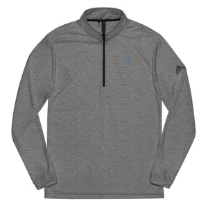 Boatbranding Black Heather / S Optimist Quarter zip pullover Sailing-Gift Regatta Yacht Sailing-Lifestyle Sailing-Apparel Nautical-Fashion Nautical-Gear