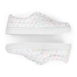 Boatbranding Optimist Men’s lace-up canvas shoes Sailing-Gift Regatta Yacht Sailing-Lifestyle Sailing-Apparel Nautical-Fashion Nautical-Gear