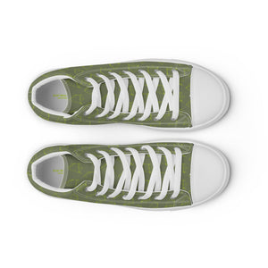Boatbranding Women’s Optimist high top canvas shoes Sailing-Gift Regatta Yacht Sailing-Lifestyle Sailing-Apparel Nautical-Fashion Nautical-Gear